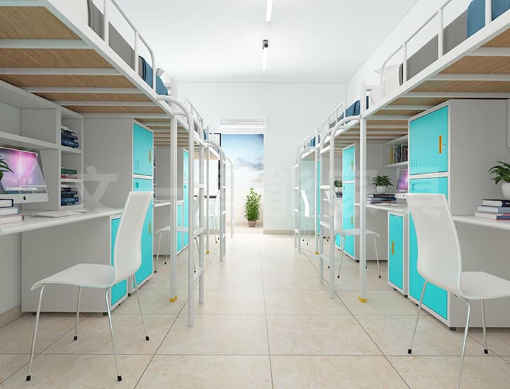 Single Apartment Metal Bed
