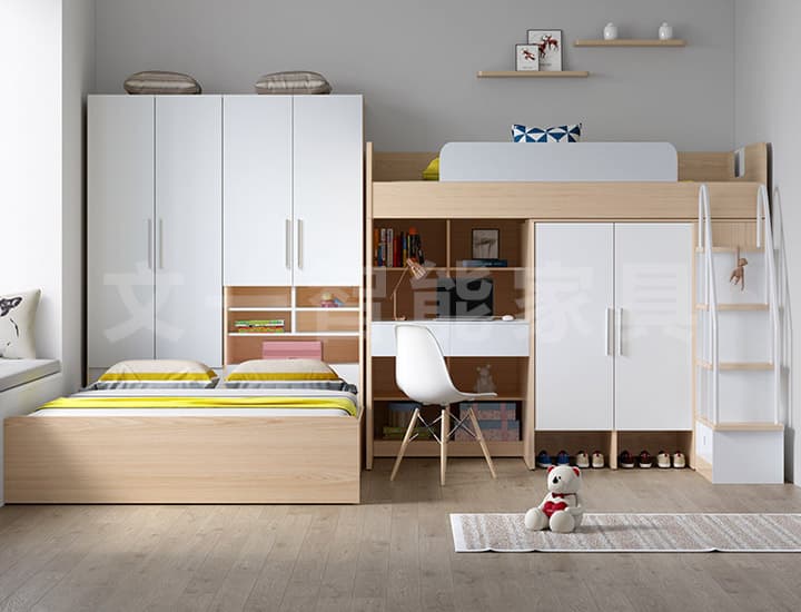Apartment Solid Wood Furniture - Bed