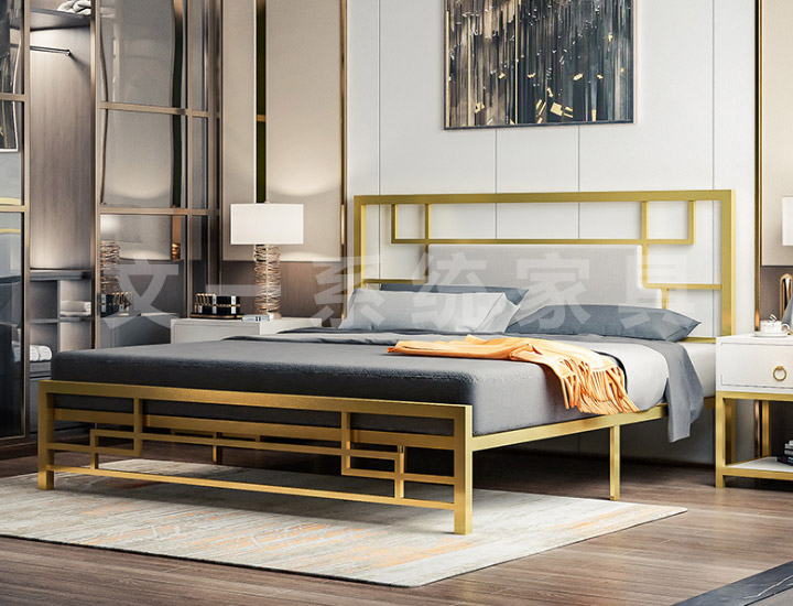 Single Metal Bed DR004