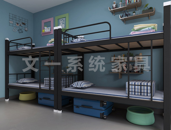 Bunk Bed with Shoe Cabinet 06