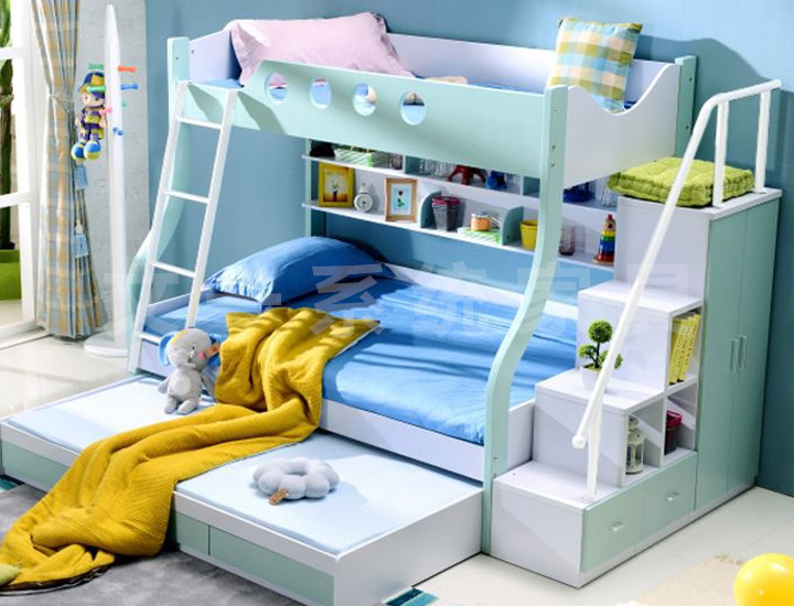 Solid Wood Bunk Bed 003