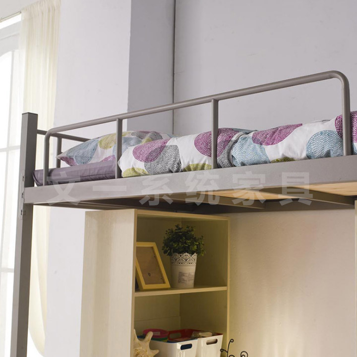 Student Apartment Bed with Wood Cabinet 042 2