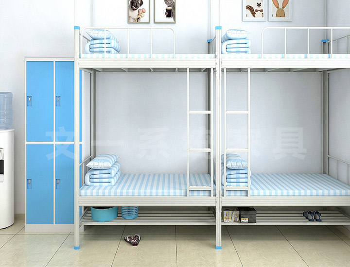 Apartment Bed with Stair Cabinet & Plastic Guardrail 036 2